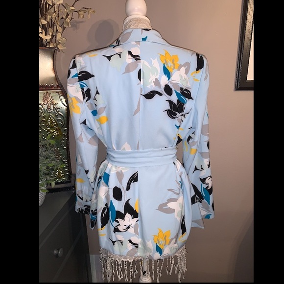 NWT Floral Blazer Jacket - Picture 2 of 7